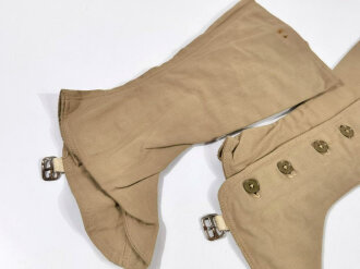 British 1944 dated pair "Spats , Mosquito nursing officers, size 3" Unused, storage wear