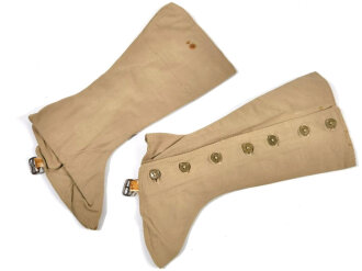 British 1944 dated pair "Spats , Mosquito nursing officers, size 3" Unused, storage wear