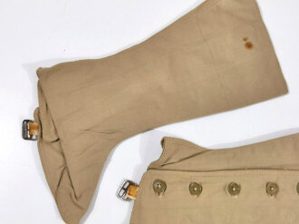 British 1944 dated pair "Spats , Mosquito nursing officers, size 3" Unused, storage wear