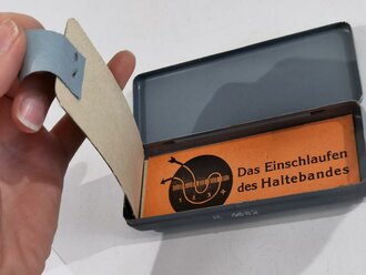 Maskenbrille Wehrmacht, nicht ausgegebenes Set aus altem Fabrikbestand