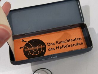 Maskenbrille Wehrmacht, nicht ausgegebenes Set aus altem Fabrikbestand