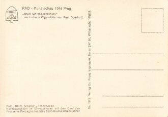 Künstler Ansichtskarte "Beim Märchenerzählen" Weiblicher Reichsarbeitsdienst