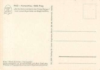 Künstler Ansichtskarte "Bei der Sommerarbeit in...