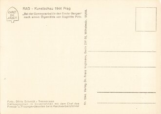 Künstler Ansichtskarte "Arbeitsmaid bei der...