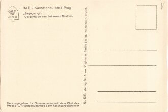 Künstler Ansichtskarte "Begegnung"...