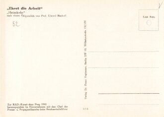 Künstler Ansichtskarte "Heimkehr" Weiblicher Reichsarbeitsdienst