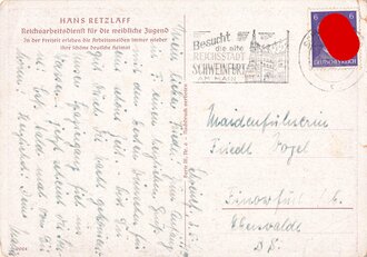 Ansichtskarte Weiblicher Reichsarbeitsdienst "Hanz...