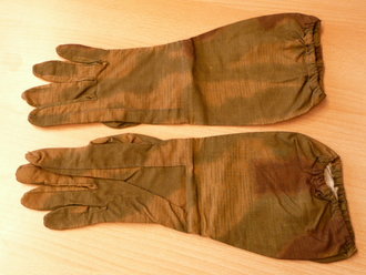 Paar Handschuhe zum Scharfschützen Tarnhemd Heer, Neuwertiger Zustand
