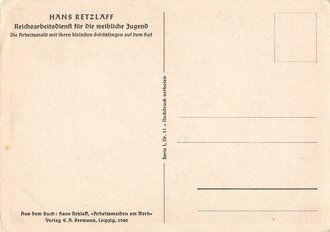 Ansichtskarte Weiblicher Reichsarbeitsdienst "Hanz...