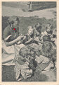 Ansichtskarte Weiblicher Reichsarbeitsdienst "Hanz Retzlaff Reichsarbeitsdienst für die weibliche Jugend" geknickt