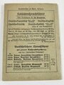 Sprachführer für den Verkehr mit Verwundeten und Gefangenen - Französisch-Deutsch-Englisch-Russisch, 49 Seiten, gebraucht, A3