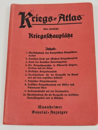 Kriegs-Atlas über sämtliche...