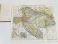 Kriegs-Atlas über sämtliche Kriegsschplätze, 10 Karten, gebraucht, A5, teile eingerissen