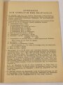 D ( Luft ) 1802 "Bildliche Darstellung der Kartenzeichen in den amtlichen deutschen Karten", datiert 1941, 29 Seiten, gebraucht, A5