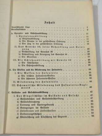 S.F. Die Soldatenfibel, datiert 1939, 119 Seiten, gebraucht, A5