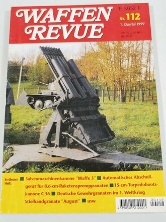 Waffen Revue Nr. 112, Salvenmaschinekanone "Waffe 3", 160 Seiten