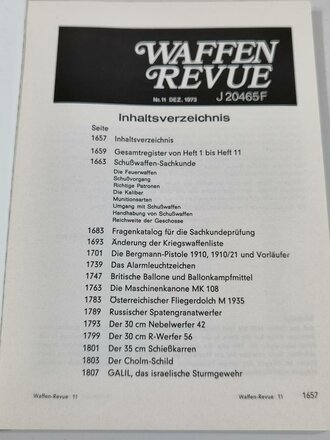 Waffen Revue Nr. 11, Mit Schußwaffensachkunde, 160...