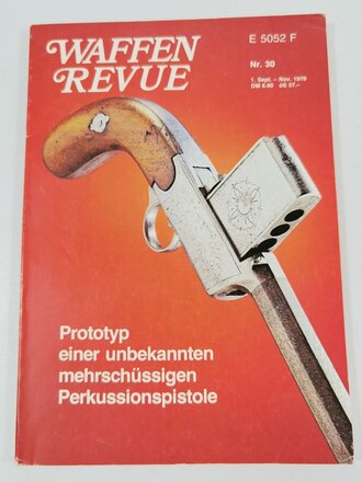 Waffen Revue Nr. 30, Prototyp einer unbekannten mehrschüssigen Perkussionspistole, 160 Seiten