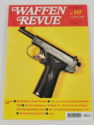 Waffen Revue Nr. 117, Die Webley & Scott-Pistole, 160 Seiten