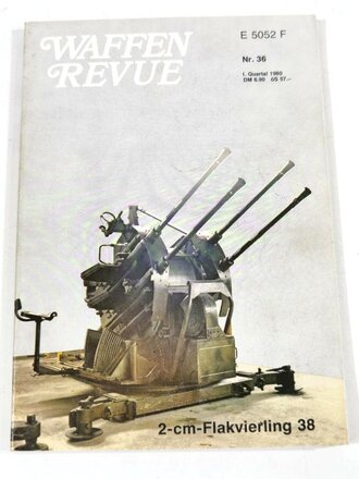 Waffen Revue Nr. 36, 2-cm-Flakvierling 38, 160 Seiten
