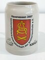 Bierkrug Bundeswehr "Haxenessen 2007, Unteroffizierskameradschaft der Artillerieschule e.V."