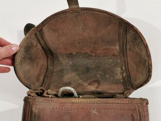 Packtasche für Berittene der Wehrmacht. Ungereinigtes Stück