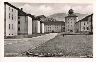 Ansichtskarte "Karpathenkaserne Sonthofen,...