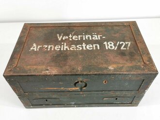 Veterinär Arzneikasten 18/27. Originallack