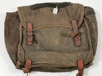 Tasche zur Pferdegasmaske 41 der Wehrmacht, gebrauchtes Stück