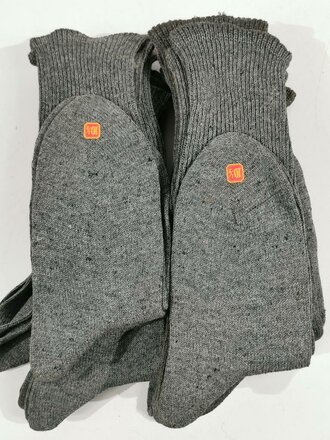 Paar feldgraue Wollsocken Größe 10 1/2, Ein (...