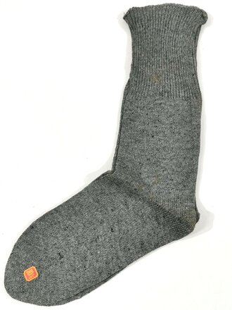 Paar feldgraue Wollsocken Größe 10 1/2, Ein (...