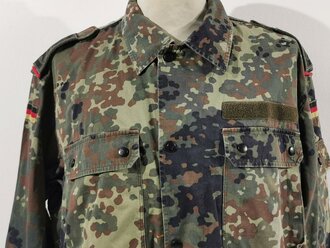 Bundeswehr, Feldbluse flecktarn, gebraucht, Bundeswehr Grösse 16