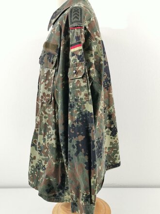 Bundeswehr, Feldbluse flecktarn, gebraucht, Bundeswehr Grösse 16