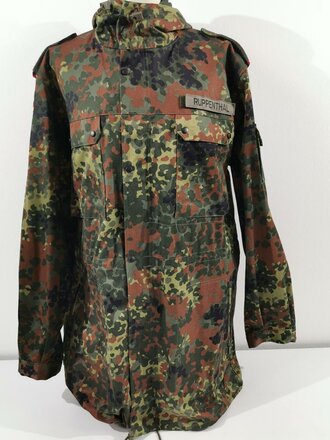 Bundeswehr Bundeswehr Feldjacke / Parka flecktarn , leicht gebraucht