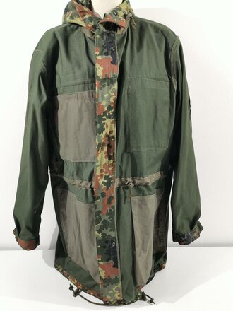 Bundeswehr Bundeswehr Feldjacke / Parka flecktarn , leicht gebraucht