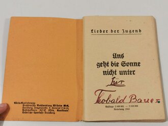 Uns geht die Sonne nicht unter - Lieder der Jugend, ca. 170 Seiten, A6