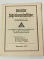 DJH - Badischer Jugendwanderführer, datiert 1935, 48 Seiten, unter A5