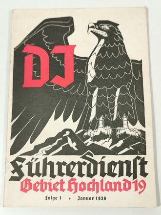 DJ - Führerdienst Gebiet Hochland 19 - Folge 3...