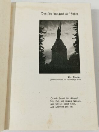 Deutsche Jungend auf Fahrt, datiert 1934, 363 Seiten, A5