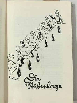 Stube 118 - Ein heiterer Tatsachenbericht aus dem Leben der neuen Rekruten, datiert 1936/37, 183 Seiten, A5