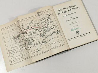 Die Rote Armee an Ruhr und Rhein - Aus den Kapptagen 1920, datiert 1933, 250 Seiten, A5