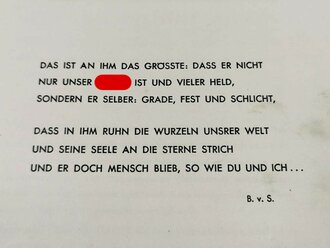 Heinrich Hoffmann Bildband " Hitler wie Ihn keiner...