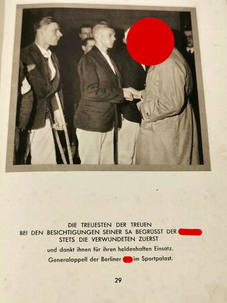 Heinrich Hoffmann Bildband " Hitler wie Ihn keiner kennt" Bildband, im Schutzumschlag