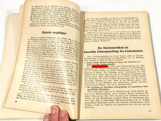 Führer durch die 3. Reichsnährstands-Austellung Frankfurt a.M. vom 17.-24. Mai 1936, ca.130 Seiten, A5