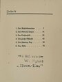 Kompanie Grabow - An der Westfront 1917/18, datiert 1934, 79 Seiten, A5