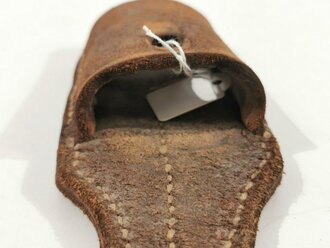 1.Weltkrieg, Koppelschuh zum Seitengewehr Modell 98/05, ungeschwärztes Stück