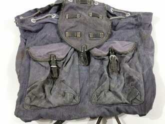 Luftwaffe, Rucksack datiert 1941, getragenes Stück,...