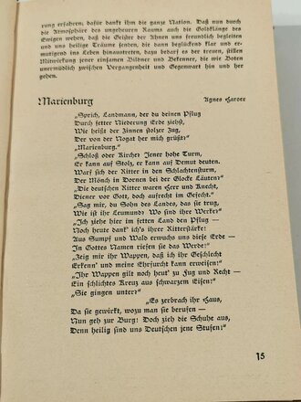 "Ewiges Deutschland " Ein deutsches Hausbuch, Weihnachtsgabe des Winterhilfswerk des Deutschen Volkes 1940, in  Schutzumschlag