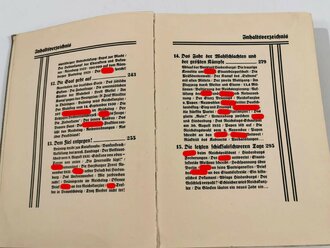 "Das Buch der NSDAP" Werden, Kampf und Ziel der NSDAP, Mitte 30iger Jahre, mehr als 330 Seiten