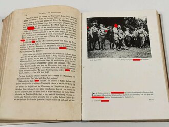 "Das Buch der NSDAP" Werden, Kampf und Ziel der NSDAP, Mitte 30iger Jahre, mehr als 330 Seiten